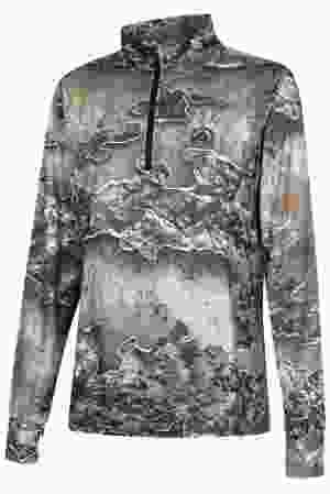 Womens Performance Zip Top