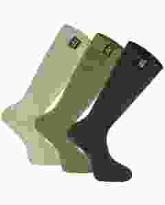 Cotton Work Socks Mid Length (Pack of 3)